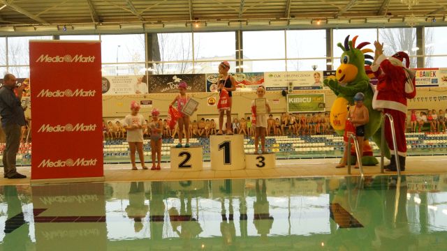 Mikołajkowe Zawody Pływackie – Konin, 4 grudnia 2016r.