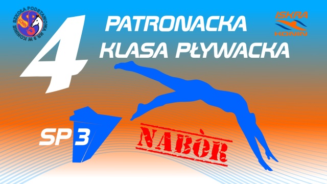 Nabór do 4 patronackiej klasy pływackiej na rok szkolny 2017/2018