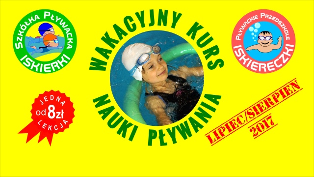 Wakacyjny Kurs Nauki Pływania 2017