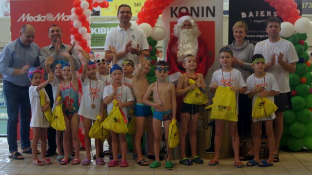 Mikołajkowe Zawody Pływackie – Konin, 10 grudnia 2017r.