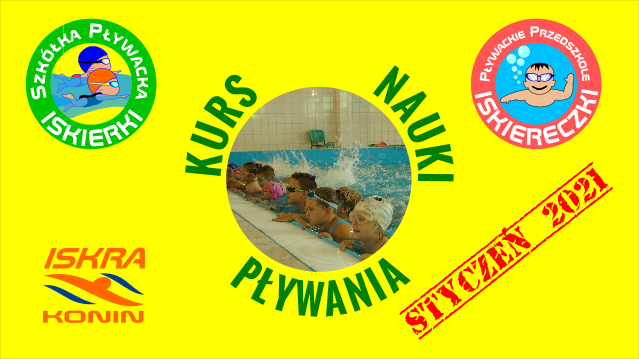 Kurs Nauki Pływania 4-15 stycznia 2021r.