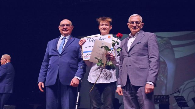 Patryk Grabiński laureatem Gali Powiatu Konińskiego 2022r.
